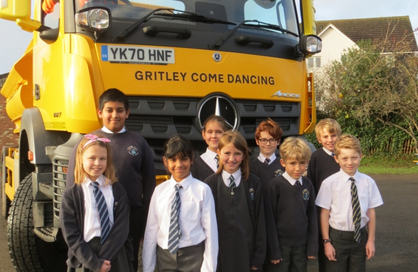 Photo: Year 5 class 5LW at Cranleigh Primary School, winners of Come Dancing