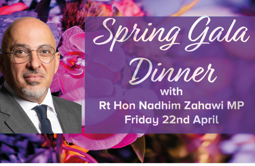 Nadhim Zahawi Spring Gala Dinner